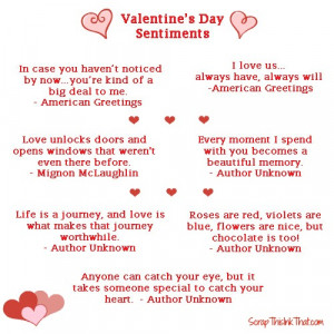 Valentines Day Cards Sayings