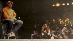 Spike Lee talks to black filmmakers and fans in Amsterdam