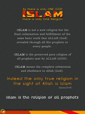 ... to Allah by uttering that Allah has a son).” [The Noble Quran 21:19