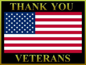 To all our wonderful Veterans...THANK YOU!