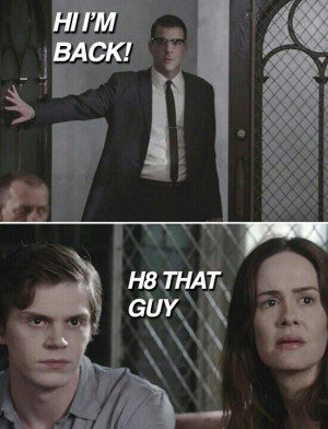 Apparently Price Peterson recapped Asylum as well. ( i.imgur.com )