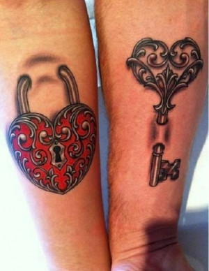 Glorious Lock And Key Tattoo Designs