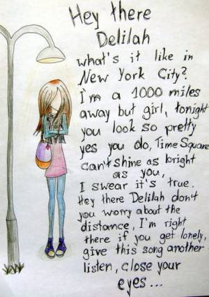 Hey There Delilah...