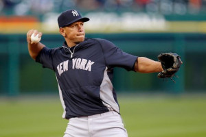 New York Yankees third baseman Alex Rodriguez, who has not played this ...