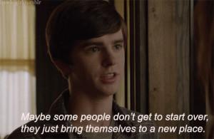 My name is Norman. Norman Bates.