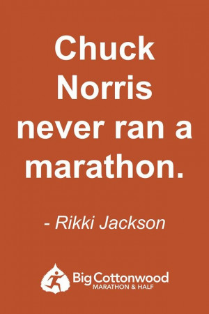 Quote along our course in 2013. #gobig #chucknorris #funny