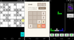 Enlarge / The usual open source gaming suspects: Sudoku , 2048 , and a ...