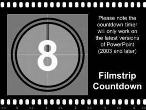 our popular Filmstrip template, but one that has a built-in countdown ...