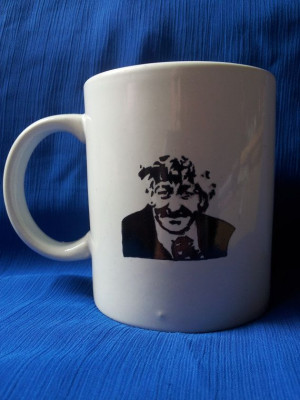 Hand painted stoneware mug Dr Who quote 3rd by TheCyberPhoenix, £7.00