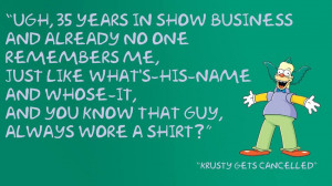Krusty the Clown's Best One-Liners
