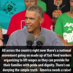 ... the nation, President Obama spoke out against income inequality