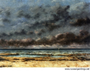 Courbet Gustave - 'Calm Seas'