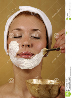 Spa Facial Mask Skincare Treatment