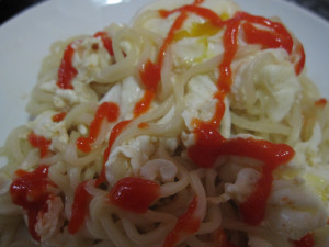 ... really nice. The egg done nicely, not too raw or cooked. Noodles QQ