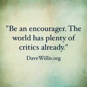 Encourage someone