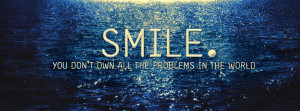 Facebook Cover Of Smile Best Quote.