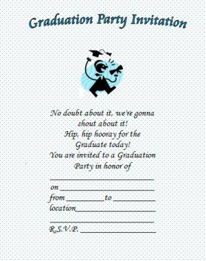 party find lots of helpful graduation party invitation wording ideas ...