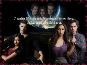 Vampire Diaries - Damon, Elena, Stefan by GD0578