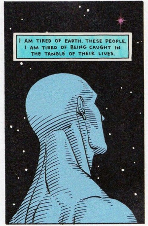 Dr. Manhattan from one of my all-time favorite graphic novels, The ...