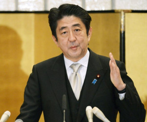 Shinzo Abe In Formal Dress