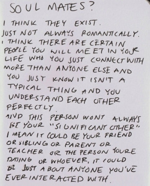 Soul-mates? @Sarah Chintomby Young @Kayla Barkett Frost