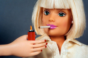 bad, barbie, blonde, bob, doll, eyes, lips, nails, photography ...
