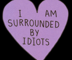Tagged with too many idiots