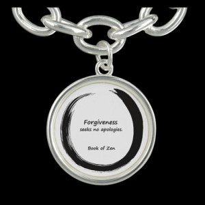 Forgiveness seeks no apologies.” - #zen #quotes #forgive #jewelry