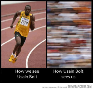 Funny photos funny Usain Bolt runner