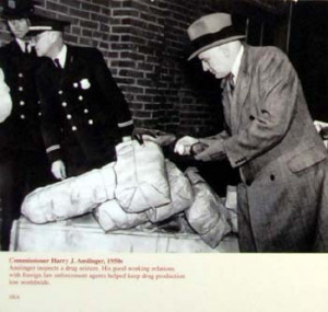 Image caption:] Commissioner Harry J. Anslinger, 1950s