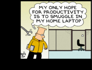 Dilbert Computer Security
