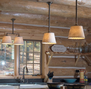 rustic kitchen pendant lighting