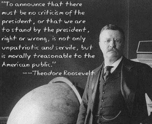 Theodore roosevelt, quotes, sayings, on president