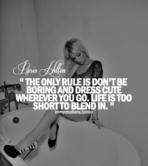 Paris Hilton Quotes on Pinterest | Funny Yearbook Quotes, Yearbook ...
