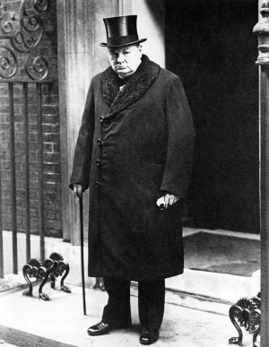 Winston Churchill, 1963 Photograph