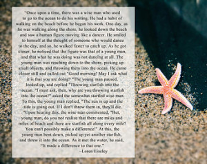 Loren Eiseley Starfish Story