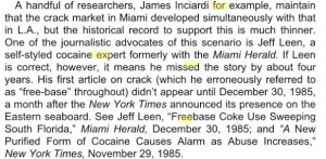 ... book version of Dark Alliance, Gary Webb himself addressed this point