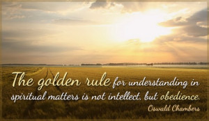 Blessings of Obedience and the Results of Disobedience