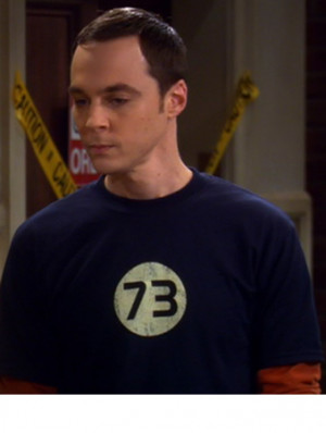 The Big Bang Theory Featured Tee: Number 73