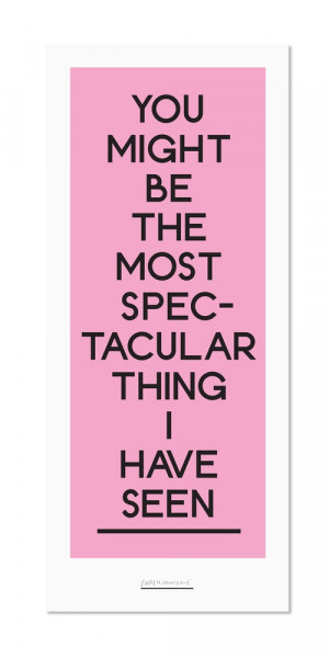 something I'd like stuck up on my ceiling so I can see it when I wake ...