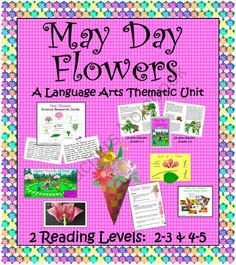 May Day Baskets And May Day Poems, Activities