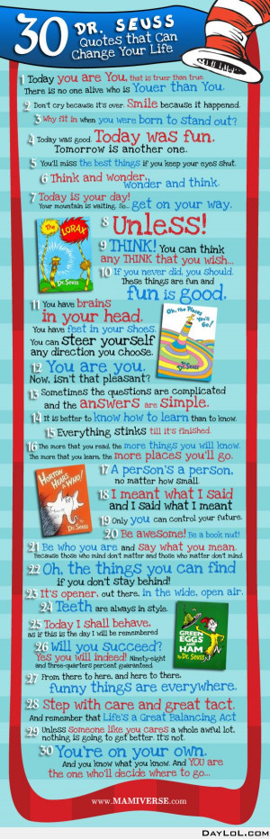 30 Dr. Seuss quotes