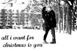 all i want for christmas is you