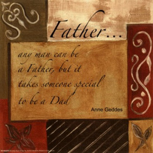 Words to Live By...Father Fine-Art Print