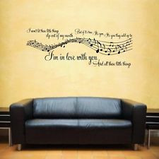 Wall Stickers Song Lyrics | eBay