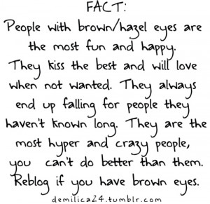 Brown Eyed Girl Quotes I'm that brown eyed girl!