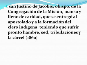 Justino de Jacobis Santo de la Congregación de la Misión Presentado ...