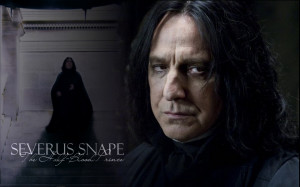 Severus Snape SS DH wallpaper