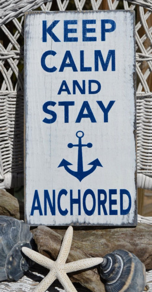 anchor ♥ stay ♥ calm ♥ sea ♥ beach ♥ ocean ♥ quote https ...