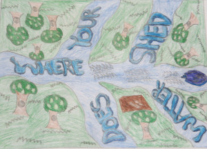 Third Place Winner Grades 7-9 Brandon VanBerkle of Lake Riviera Middle ...